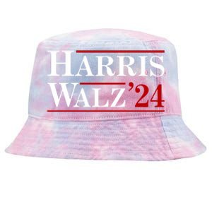 Harris Waltz 2024 Election Kamala Harris Tim Waltz Tie-Dyed Bucket Hat