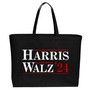 Harris Waltz 2024 Election Kamala Harris Tim Waltz Cotton Canvas Jumbo Tote