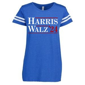 Harris Waltz 2024 Election Kamala Harris Tim Waltz Enza Ladies Jersey Football T-Shirt