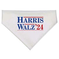 Harris Waltz 2024 Election Kamala Harris Tim Waltz USA-Made Doggie Bandana