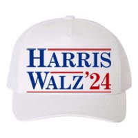 Harris Waltz 2024 Election Kamala Harris Tim Waltz Yupoong Adult 5-Panel Trucker Hat