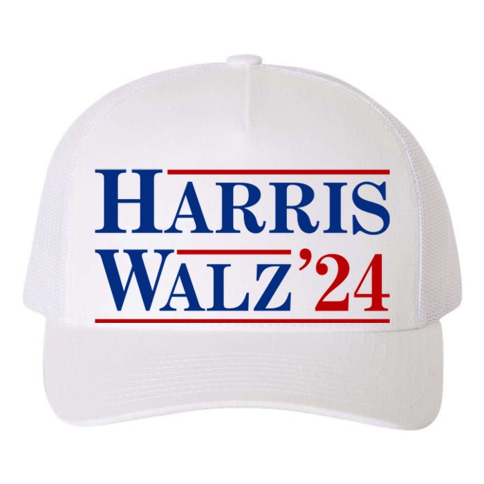 Harris Waltz 2024 Election Kamala Harris Tim Waltz Yupoong Adult 5-Panel Trucker Hat