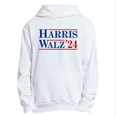 Harris Waltz 2024 Election Kamala Harris Tim Waltz Urban Pullover Hoodie