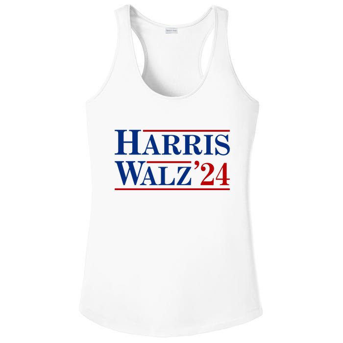 Harris Waltz 2024 Election Kamala Harris Tim Waltz Ladies PosiCharge Competitor Racerback Tank