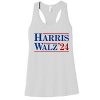 Harris Waltz 2024 Election Kamala Harris Tim Waltz Women's Racerback Tank