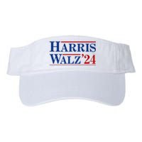 Harris Waltz 2024 Election Kamala Harris Tim Waltz Valucap Bio-Washed Visor