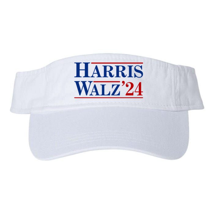 Harris Waltz 2024 Election Kamala Harris Tim Waltz Valucap Bio-Washed Visor