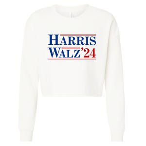 Harris Waltz 2024 Election Kamala Harris Tim Waltz Cropped Pullover Crew