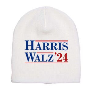 Harris Waltz 2024 Election Kamala Harris Tim Waltz Short Acrylic Beanie