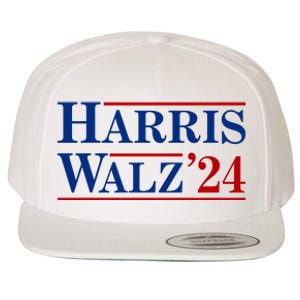 Harris Waltz 2024 Election Kamala Harris Tim Waltz Wool Snapback Cap