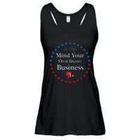 Harris Waltz 2024 Mind Your Own Damn Business Ladies Essential Flowy Tank