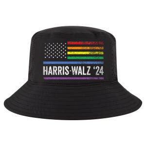 Harris Walz 2024 Election Kamala Tim Waltz American Cool Comfort Performance Bucket Hat