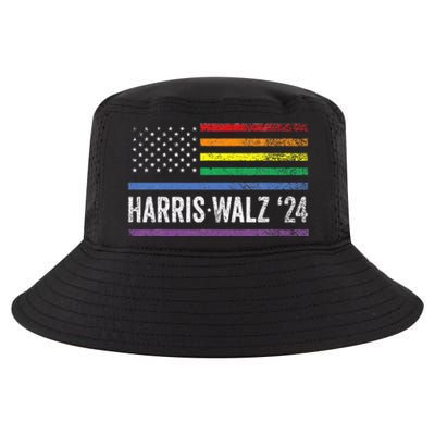 Harris Walz 2024 Election Kamala Tim Waltz American Cool Comfort Performance Bucket Hat