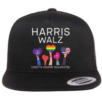 Harris Waltz 2024 Unity Over Division Flat Bill Trucker Hat