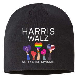 Harris Waltz 2024 Unity Over Division Sustainable Beanie