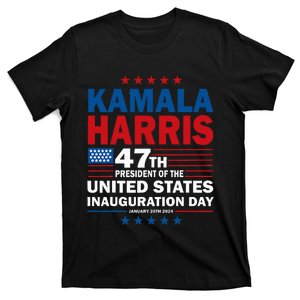 Harris Won 2024 Election Inauguration Kamala Harris Waltz 47 T-Shirt