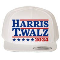 Harris Walz 2024 Funny Harris Walz Wool Snapback Cap