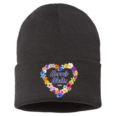 Harris Waltz 2024 Flower Tender Heart Sustainable Knit Beanie