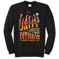 Harris Waltz 2024 Unity Over Division Gift Sweatshirt