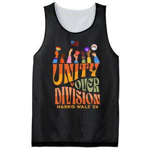 Harris Waltz 2024 Unity Over Division Gift Mesh Reversible Basketball Jersey Tank