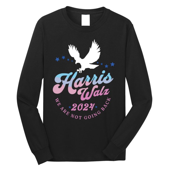 Harris Walz 2024 Election Vote Blue Kamala Walz 2024 Long Sleeve Shirt