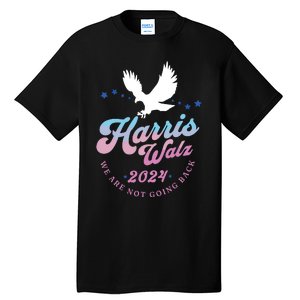 Harris Walz 2024 Election Vote Blue Kamala Walz 2024 Tall T-Shirt