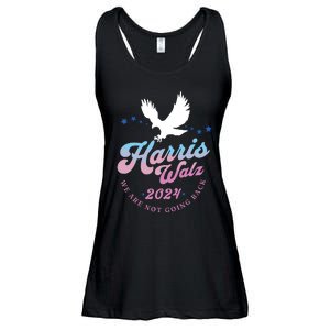 Harris Walz 2024 Election Vote Blue Kamala Walz 2024 Ladies Essential Flowy Tank