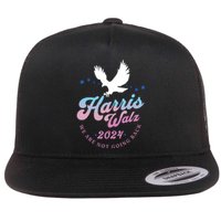 Harris Walz 2024 Election Vote Blue Kamala Walz 2024 Flat Bill Trucker Hat