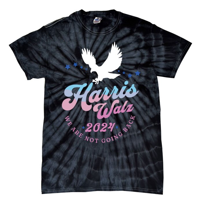 Harris Walz 2024 Election Vote Blue Kamala Walz 2024 Tie-Dye T-Shirt