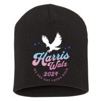 Harris Walz 2024 Election Vote Blue Kamala Walz 2024 Short Acrylic Beanie