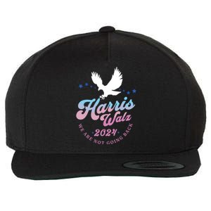 Harris Walz 2024 Election Vote Blue Kamala Walz 2024 Wool Snapback Cap