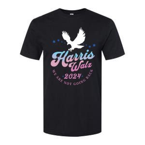 Harris Walz 2024 Election Vote Blue Kamala Walz 2024 Softstyle CVC T-Shirt