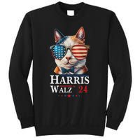 Harris Waltz 2024 Election Cat Ladies Kamala Harris Sweatshirt