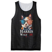 Harris Waltz 2024 Election Cat Ladies Kamala Harris Mesh Reversible Basketball Jersey Tank