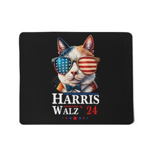 Harris Waltz 2024 Election Cat Ladies Kamala Harris Mousepad