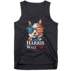 Harris Waltz 2024 Election Cat Ladies Kamala Harris Tank Top