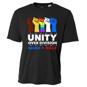 Harris Waltz 2024 Unity Over Division Kamala Harris Tim Walz Cooling Performance Crew T-Shirt