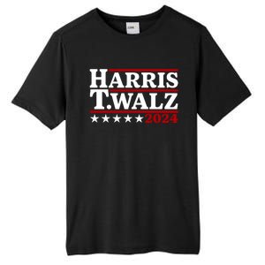 Harris Walz 2024 Funny Harris Walz Tall Fusion ChromaSoft Performance T-Shirt