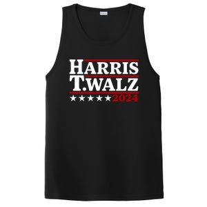 Harris Walz 2024 Funny Harris Walz PosiCharge Competitor Tank