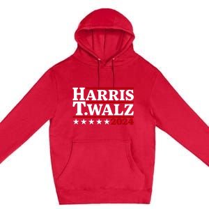 Harris Walz 2024 Funny Harris Walz Premium Pullover Hoodie