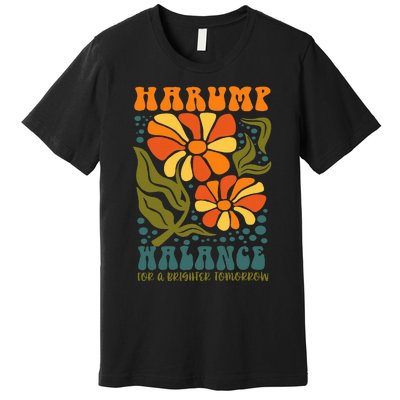 Harump Wallace 2024 Harris Trump Walz Vance Premium T-Shirt