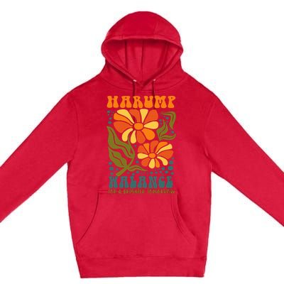 Harump Wallace 2024 Harris Trump Walz Vance Premium Pullover Hoodie