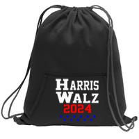 Harris Waltz 2024 Election Kamala Harris Tim Waltz 2024 Sweatshirt Cinch Pack Bag