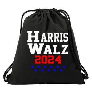 Harris Waltz 2024 Election Kamala Harris Tim Waltz 2024 Drawstring Bag