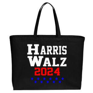 Harris Waltz 2024 Election Kamala Harris Tim Waltz 2024 Cotton Canvas Jumbo Tote