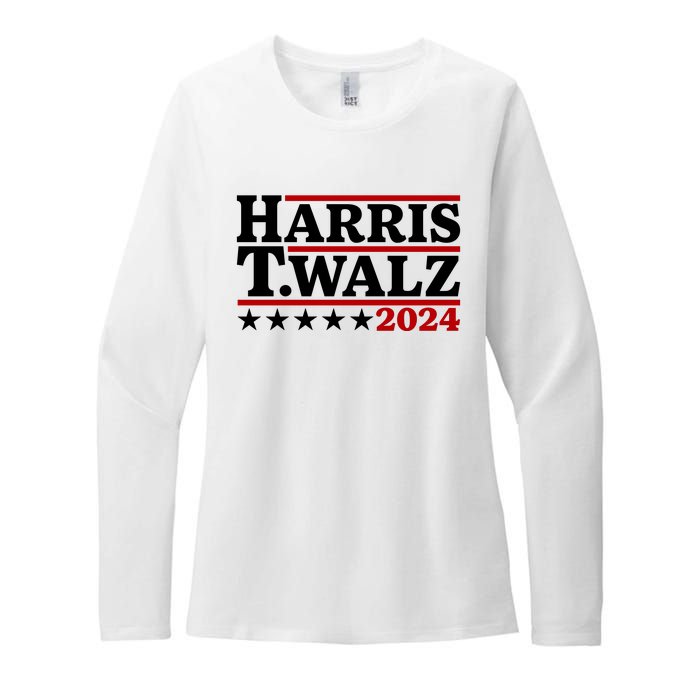 Harris Walz 2024 Funny Harris Walz Womens CVC Long Sleeve Shirt