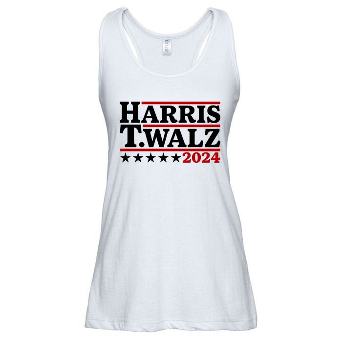 Harris Walz 2024 Funny Harris Walz Ladies Essential Flowy Tank