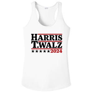 Harris Walz 2024 Funny Harris Walz Ladies PosiCharge Competitor Racerback Tank