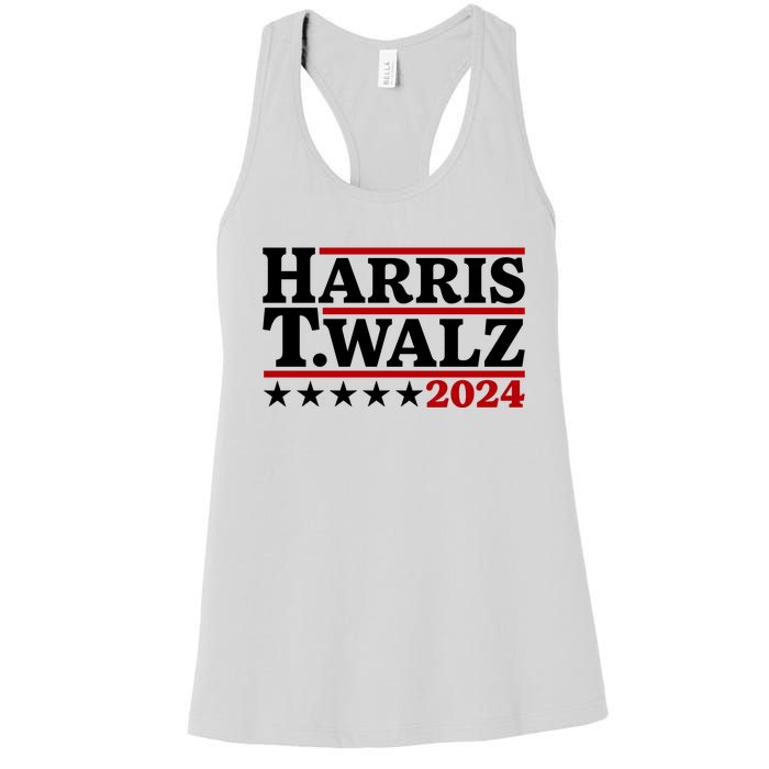 Harris Walz 2024 Funny Harris Walz Women's Racerback Tank