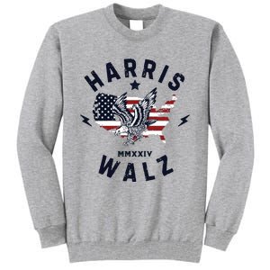 Harris Walz 2024 Kamala Rally Tall Sweatshirt